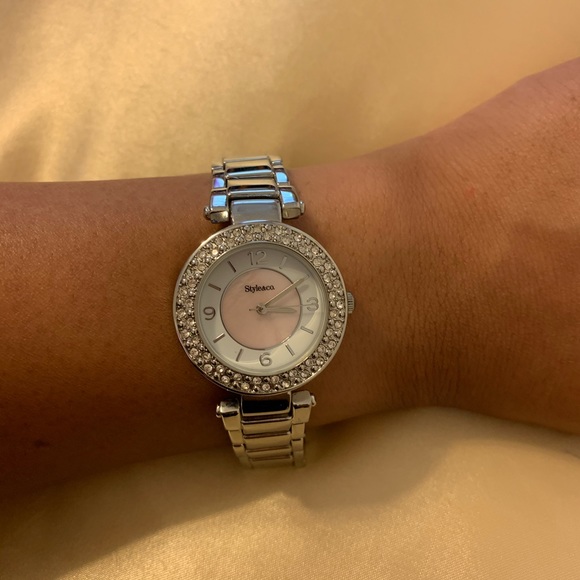 Style & Co Silver Watch - Picture 2 of 3